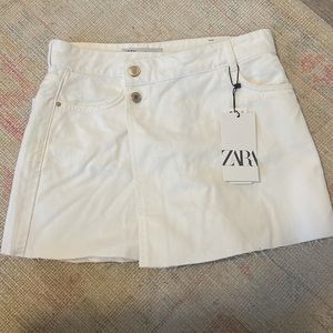 ZARA denim skort